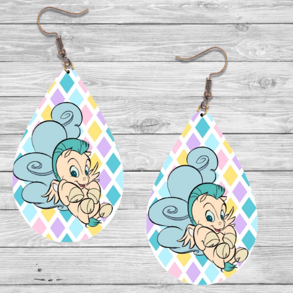 Hercules and Meg Earrings